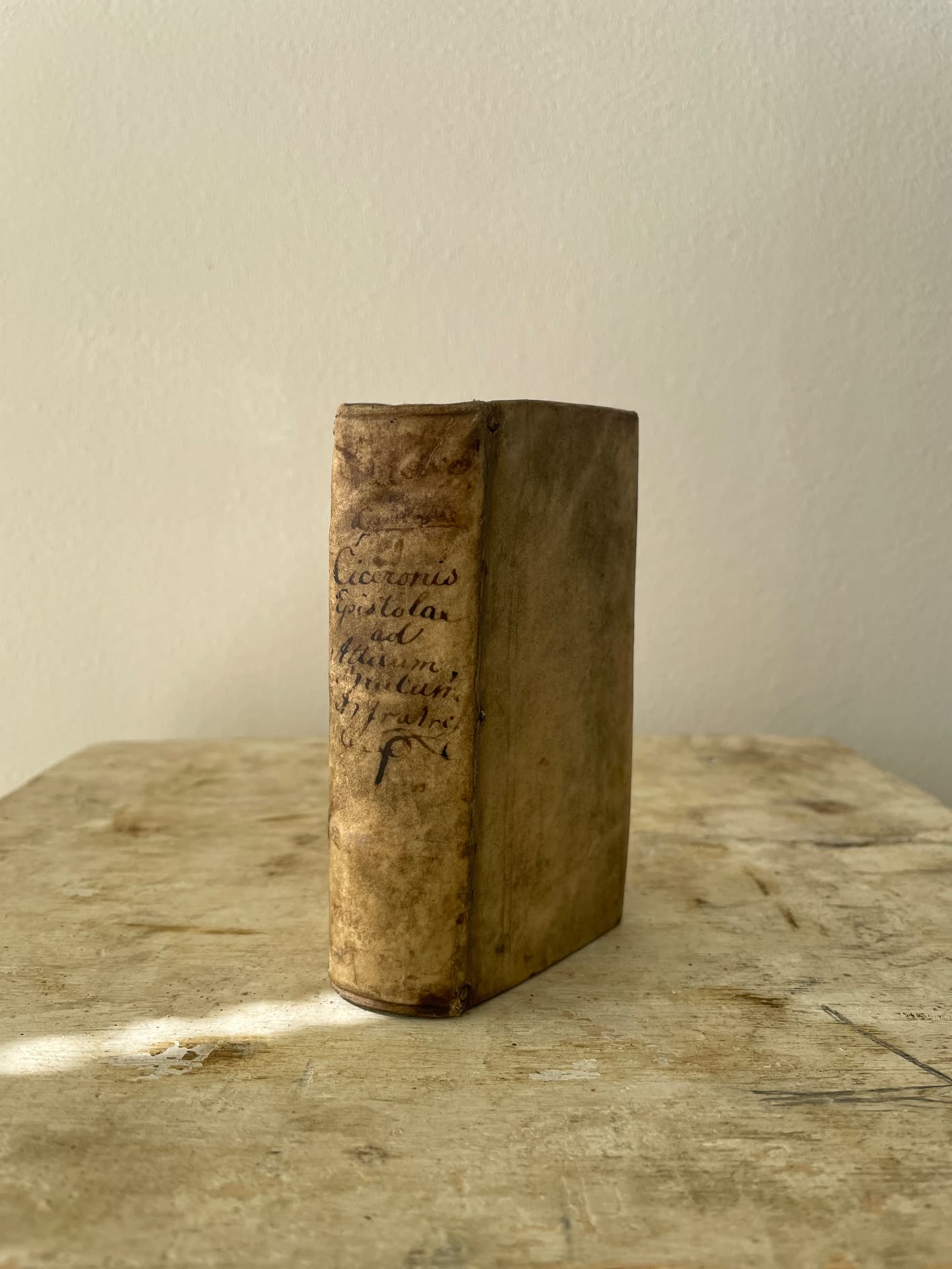 Cicero — Epistolae ad Atticum, Brutum et Q. Fratrem (Amsterdam, Willem Blaeu, 1632)